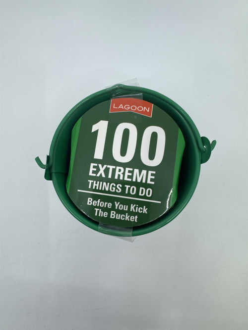 100 Extreme Things To Do Before You Kick The Bucket Tin And Cards By Lagoon