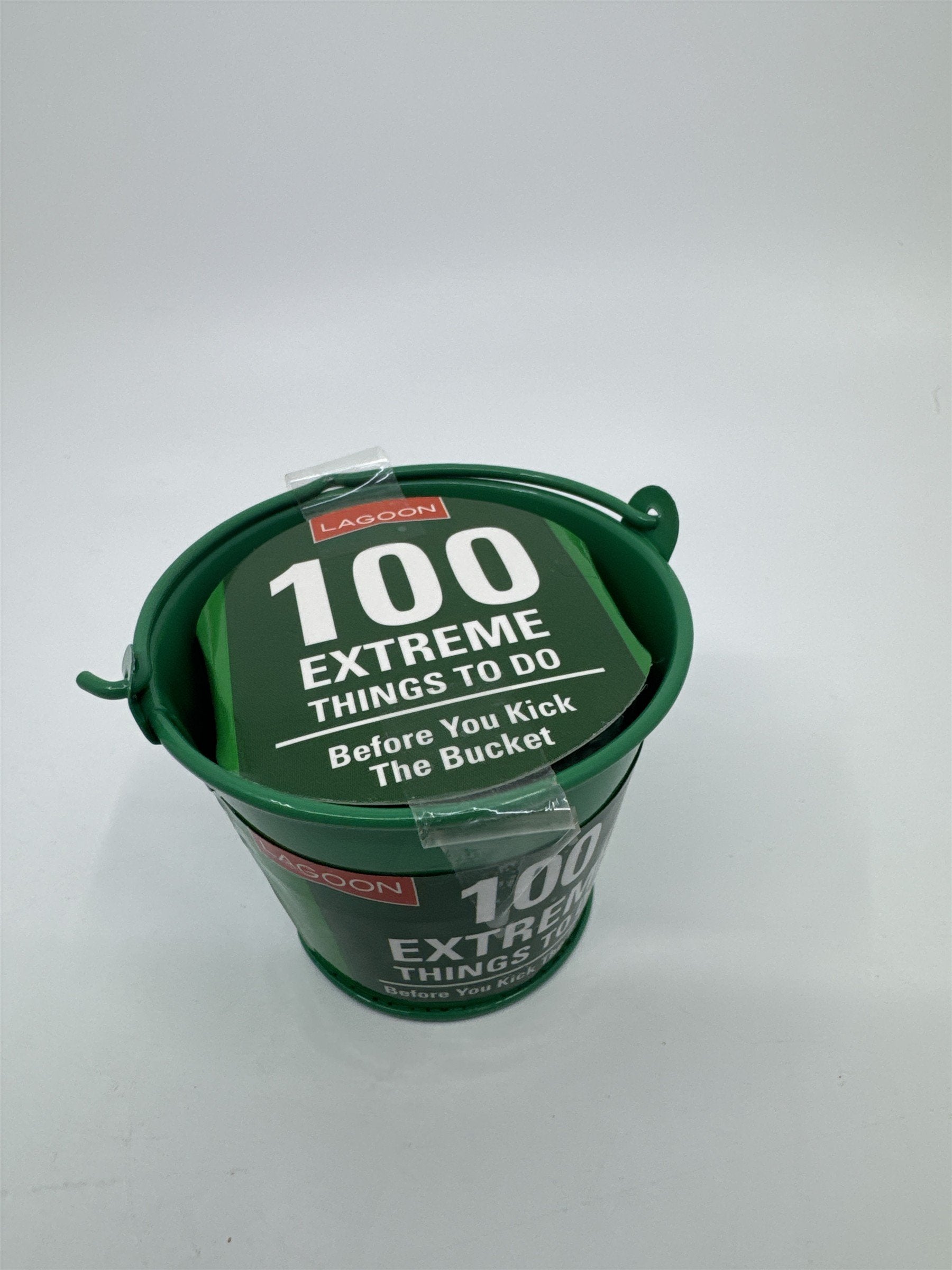 100 Extreme Things To Do Before You Kick The Bucket Tin And Cards By Lagoon