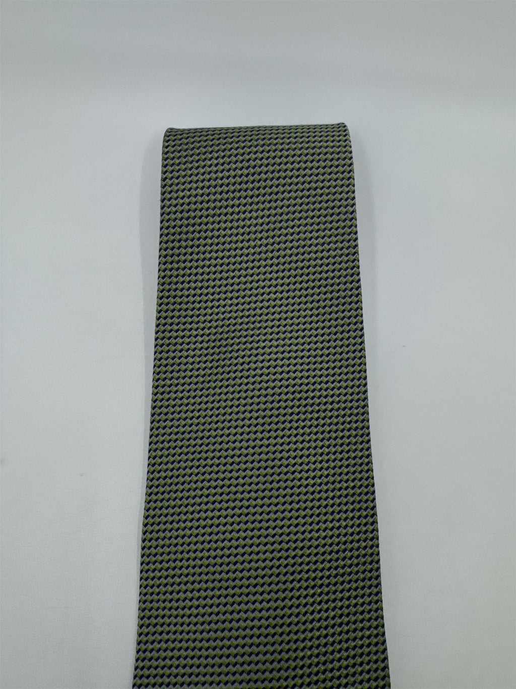 Izod Green Mini Square Patterned Men's Neck Tie