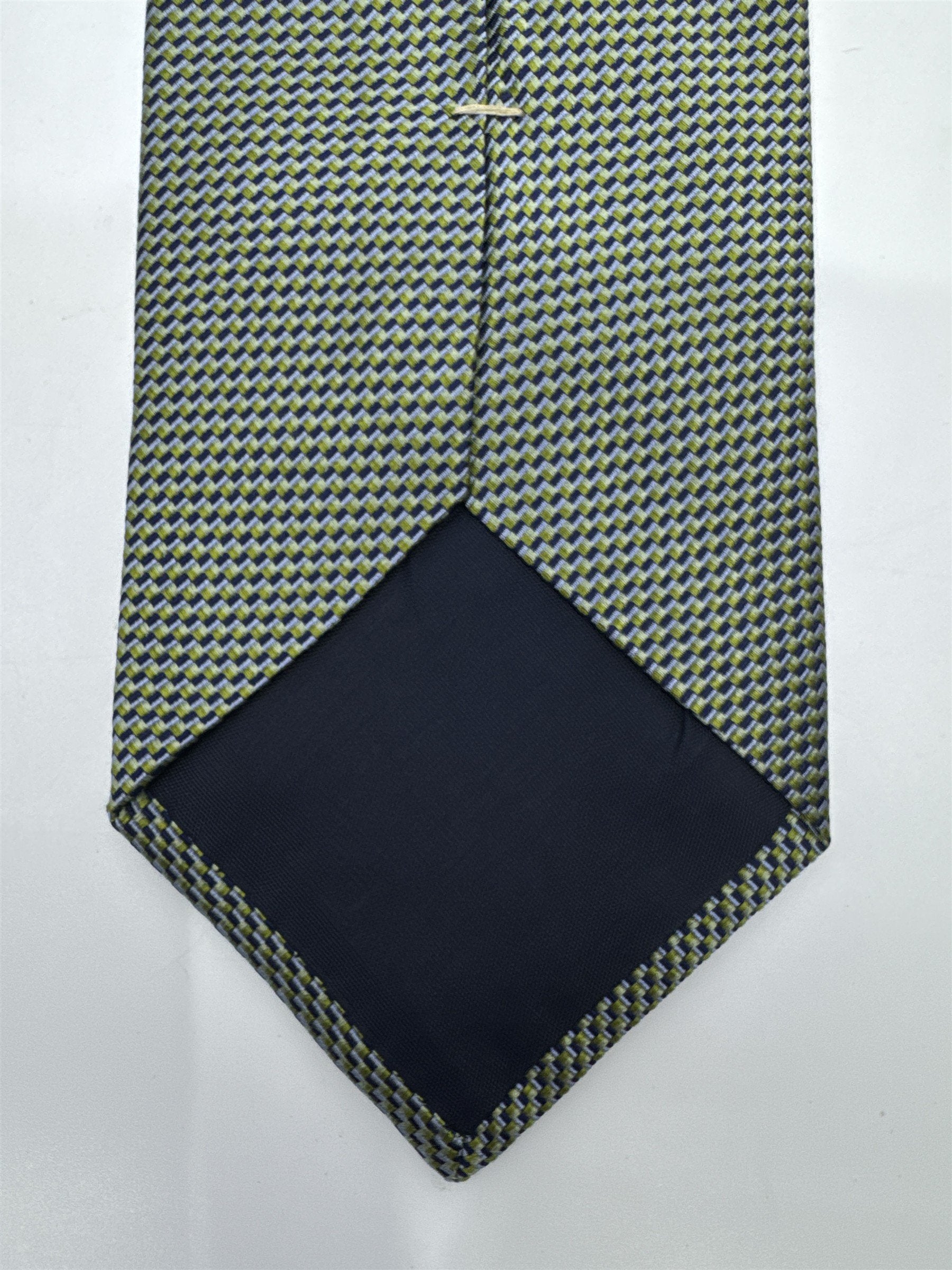 Izod Green Mini Square Patterned Men's Neck Tie
