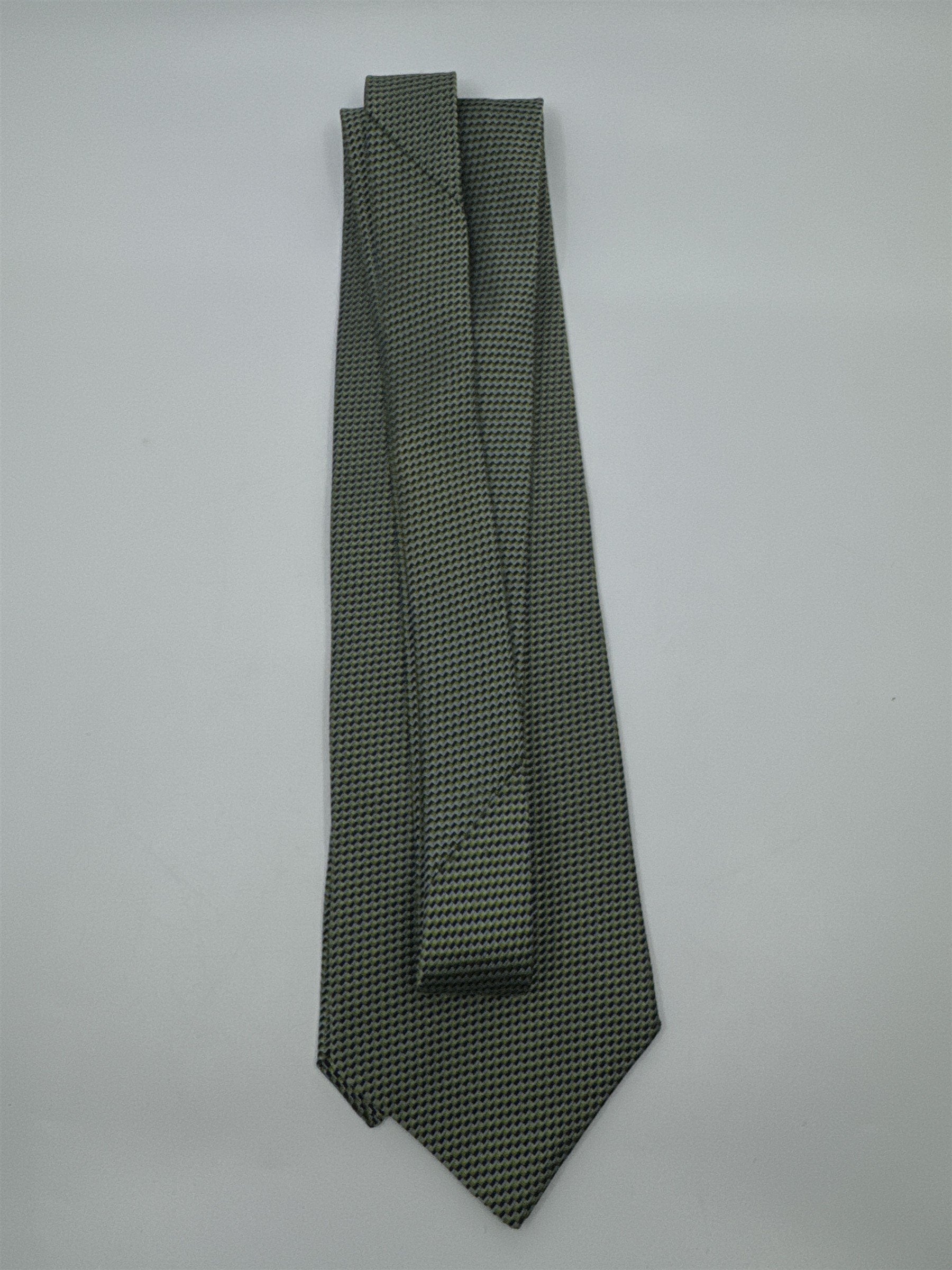Izod Green Mini Square Patterned Men's Neck Tie