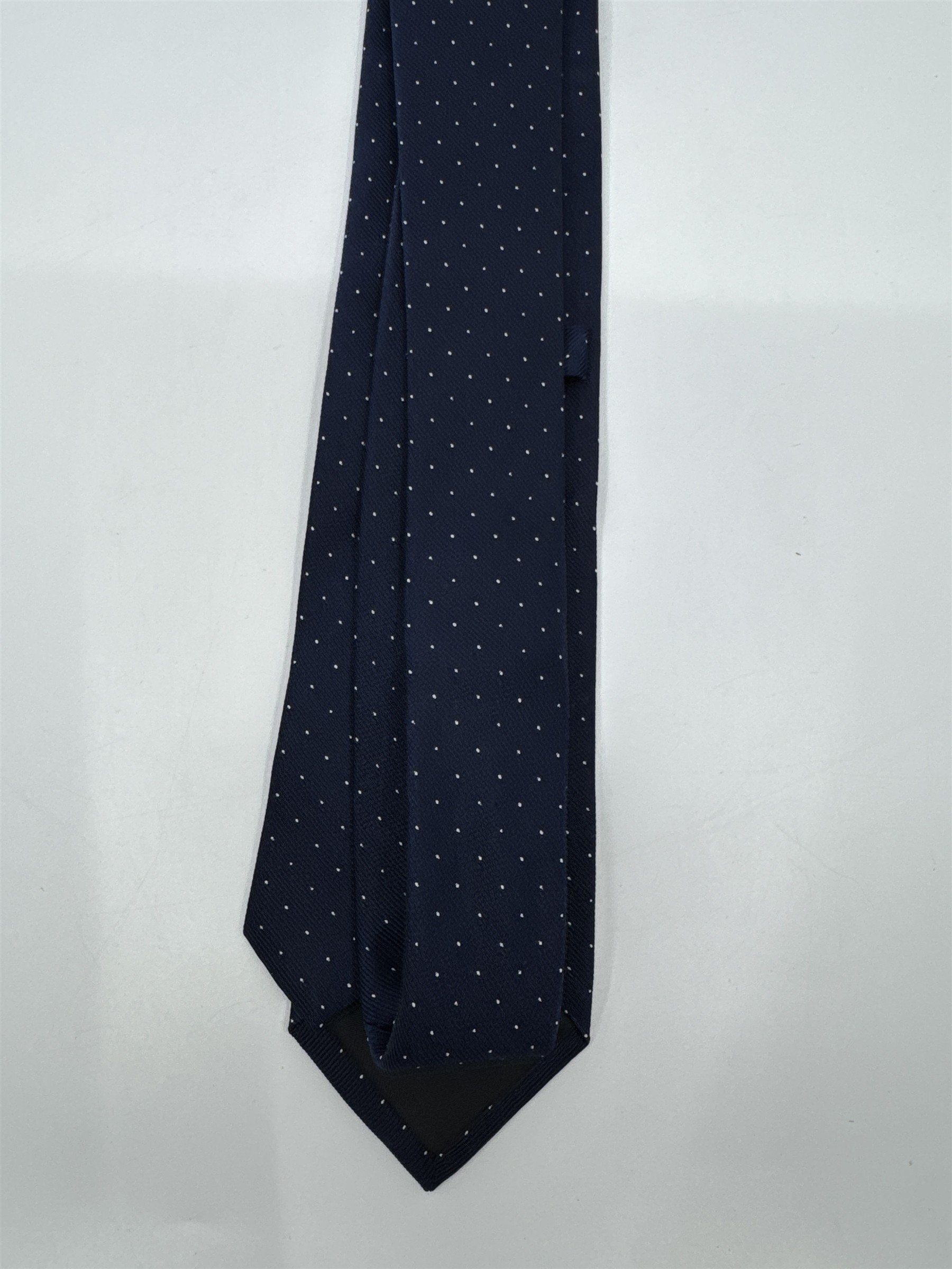 J.Crew The Silk Tie Blue Men's Neck Tie W/ White Dots