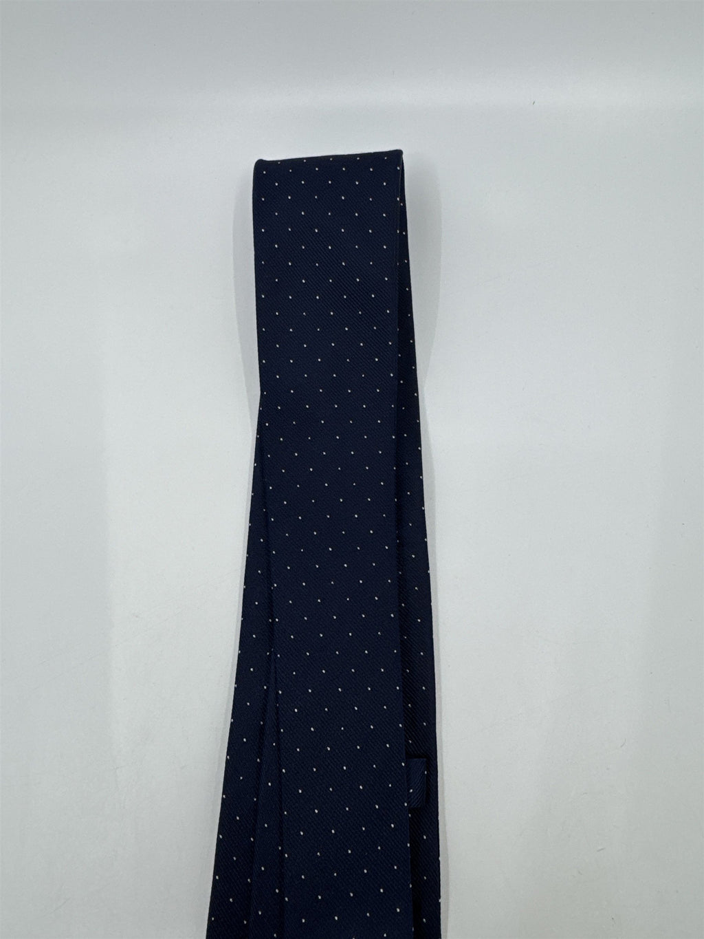 J.Crew The Silk Tie Blue Men's Neck Tie W/ White Dots