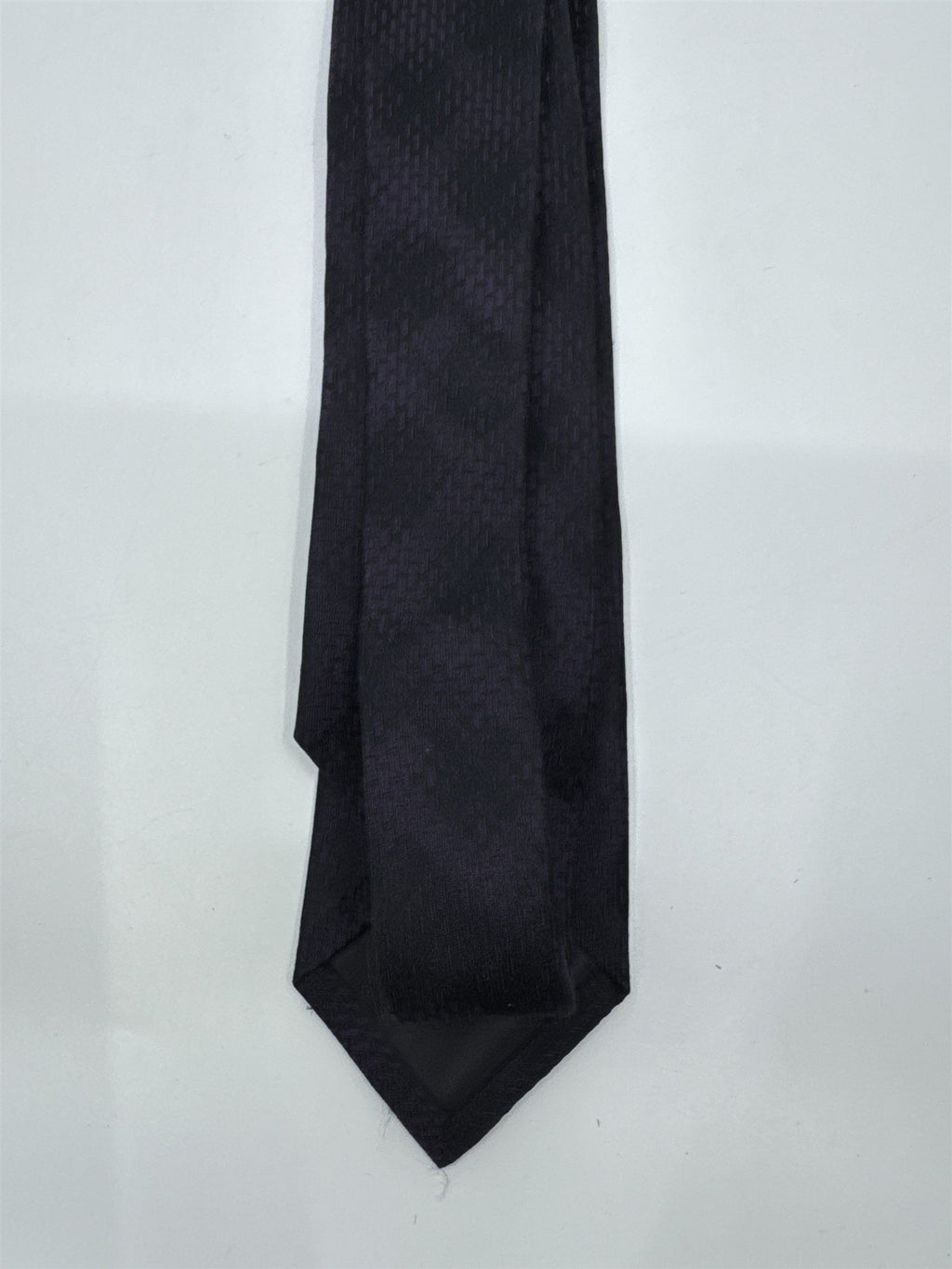 Marc Anthony Black And Purple Men's Neck Tie