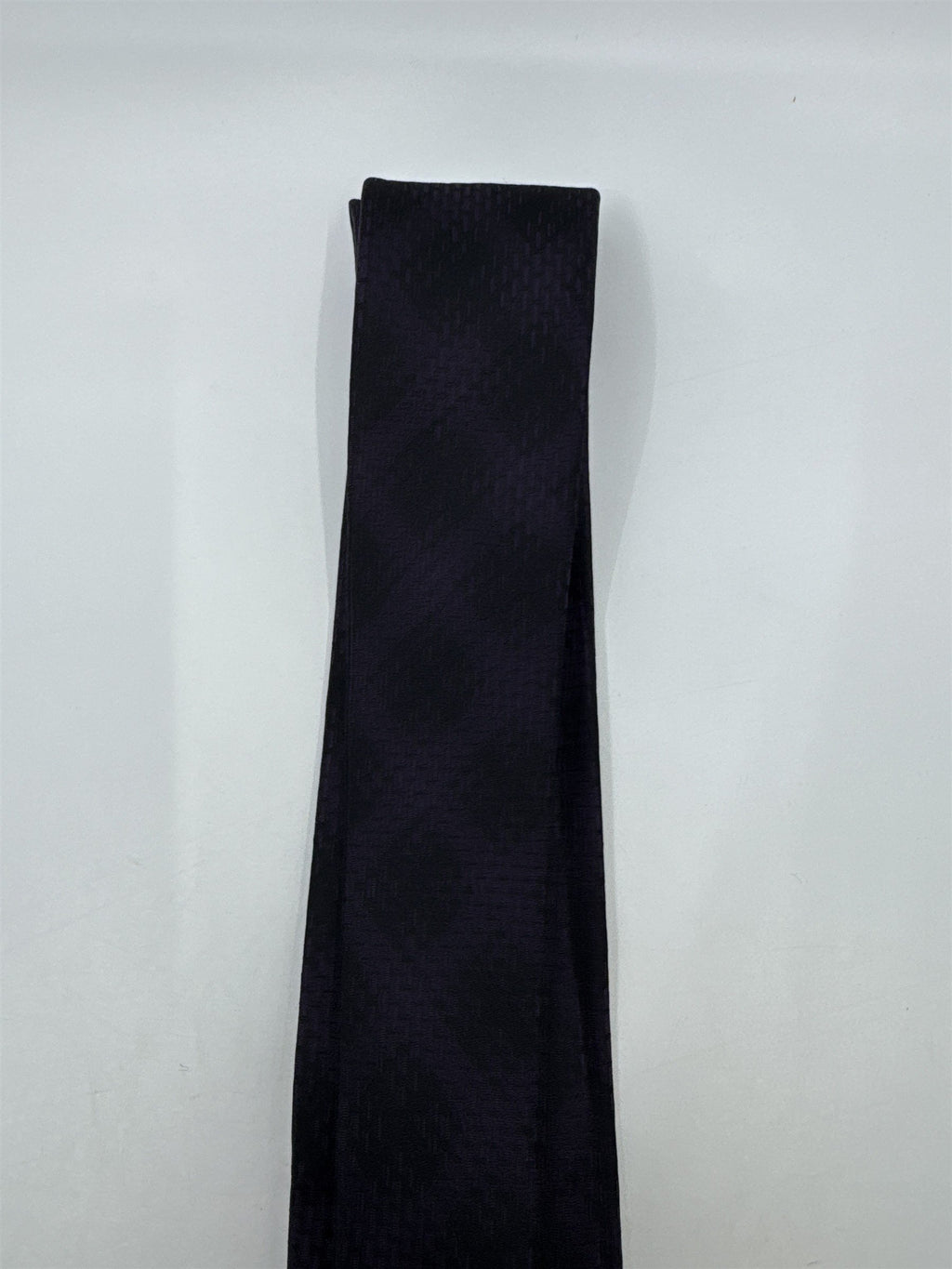 Marc Anthony Black And Purple Men's Neck Tie
