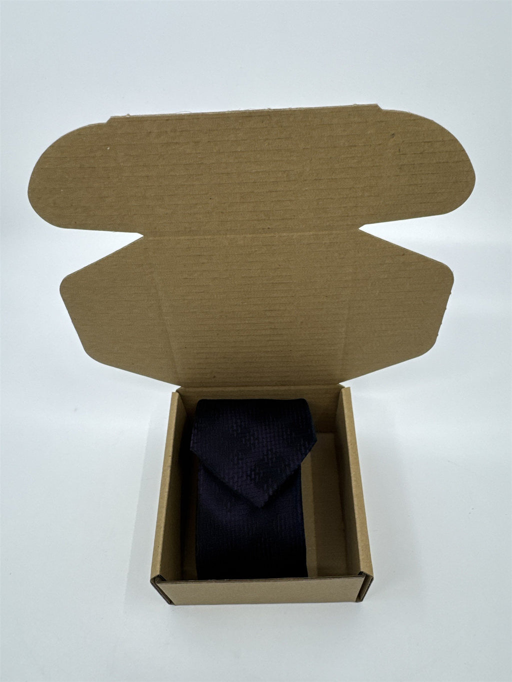 Marc Anthony Black And Purple Men's Neck Tie