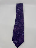 Sean John Purple Paisley Pattern Men's Neck Tie