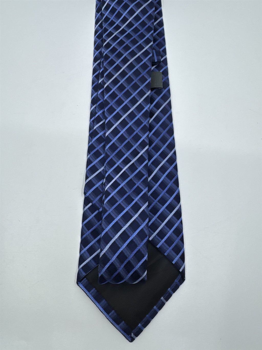 Kenneth Cole Reaction Blue Striped Men's Neck Tie
