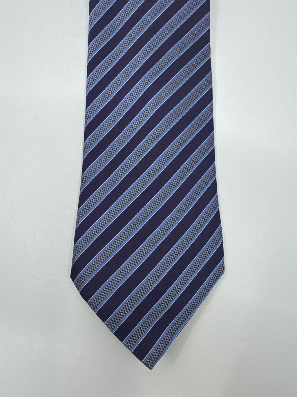 Kirkland Signature Blue and Grey Men's Neck Tie