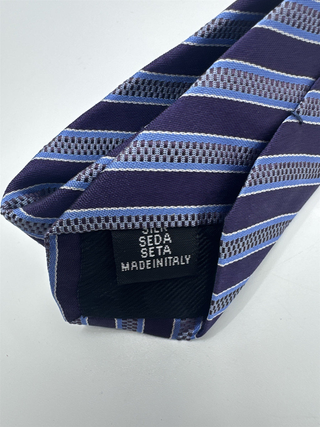 Kirkland Signature Blue and Grey Men's Neck Tie