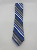 Van Heusen Blue, White And Grey Men's Neck Tie