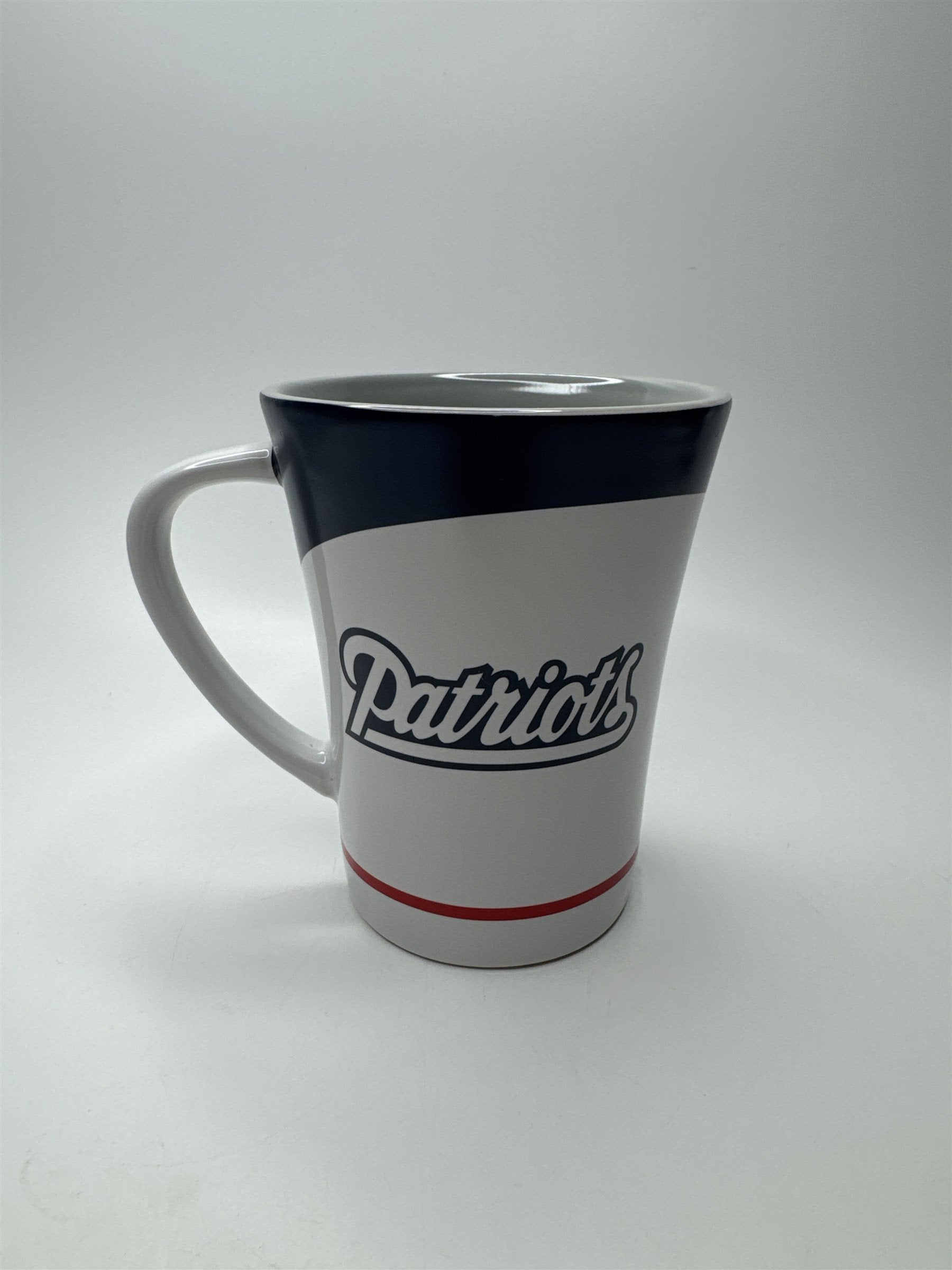 NFL Patriots Mug Embossed Logo Heavy Ceramic Official Mug