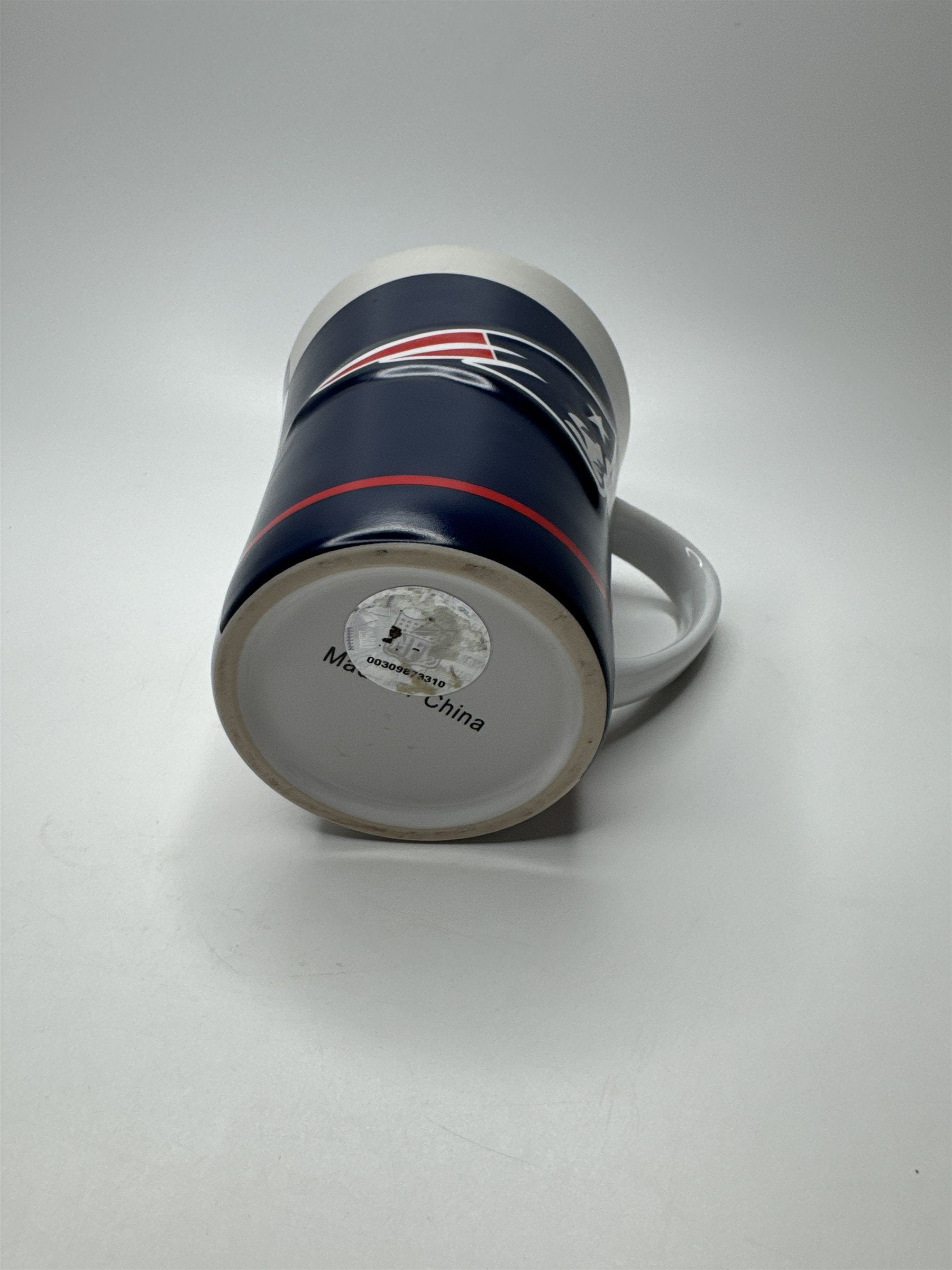 NFL Patriots Mug Embossed Logo Heavy Ceramic Official Mug
