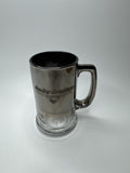 Harley Davidson New York Cafe Beer Mug Etched Mirrored Chrome Handled 12oz Stein