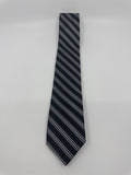 Stafford Tailored Culture Black, White And Silver Men's Neck Tie