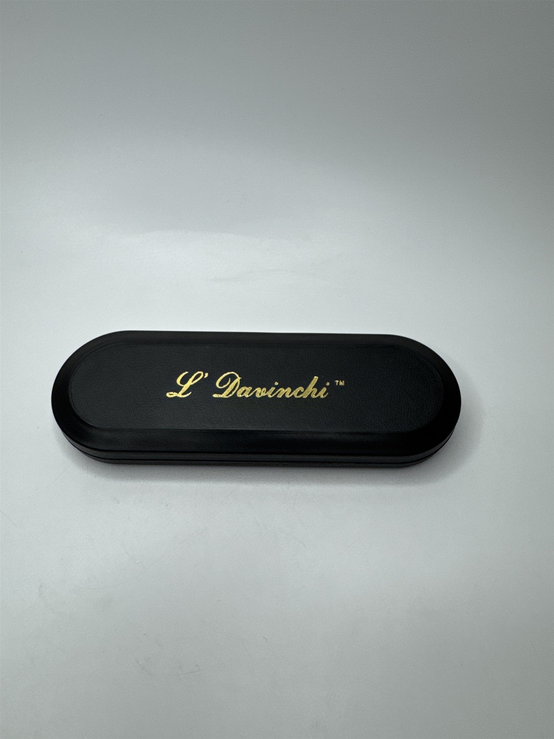 Set of 2 L' Davinchi Pens Vintage Ballpoint Pens /w Caps in Gift Box