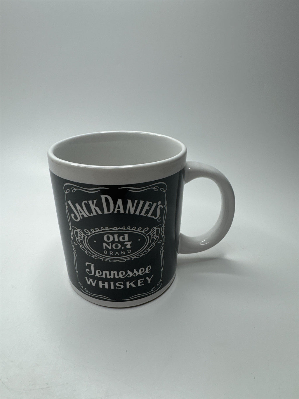 Jack Daniels Old No 7 Tennessee Whiskey Coffee Cup Collectible Mug 2001 Cornell
