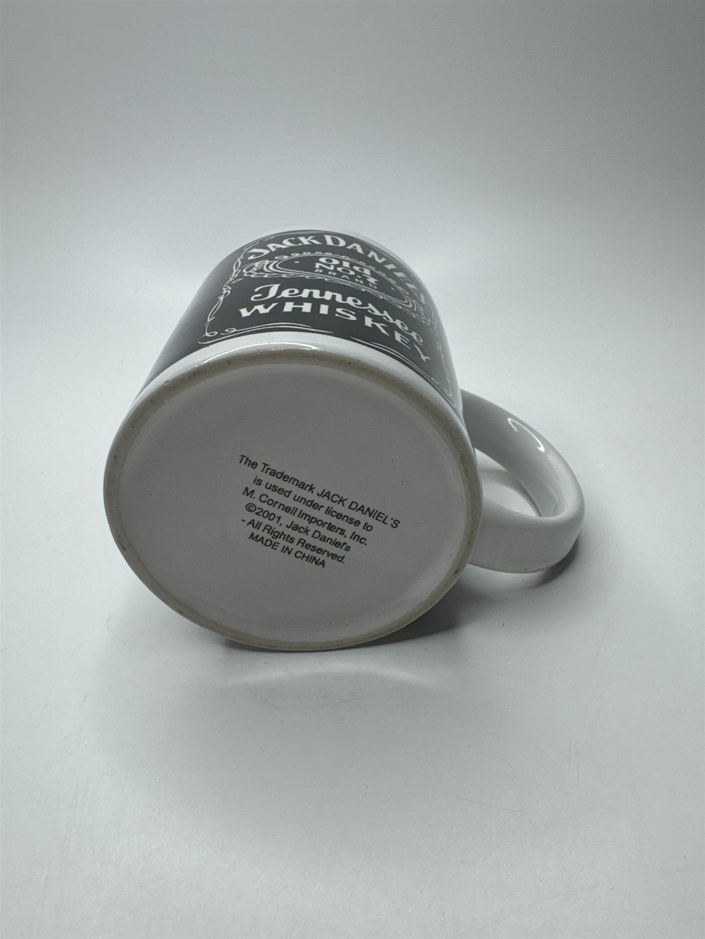 Jack Daniels Old No 7 Tennessee Whiskey Coffee Cup Collectible Mug 2001 Cornell