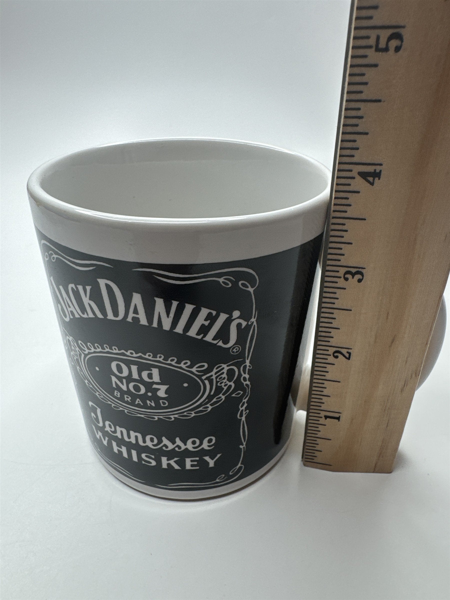 Jack Daniels Old No 7 Tennessee Whiskey Coffee Cup Collectible Mug 2001 Cornell