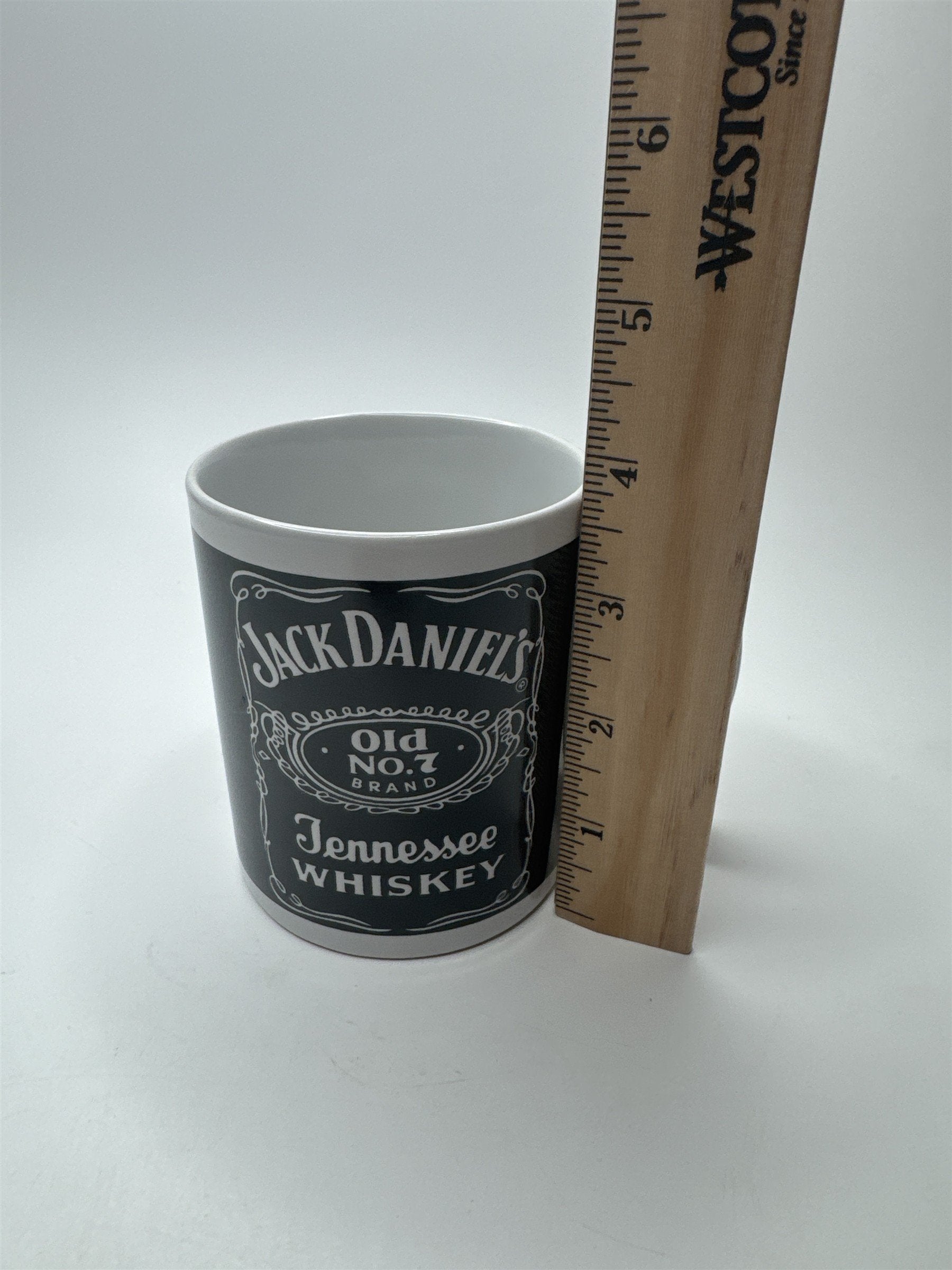 Jack Daniels Old No 7 Tennessee Whiskey Coffee Cup Collectible Mug 2001 Cornell