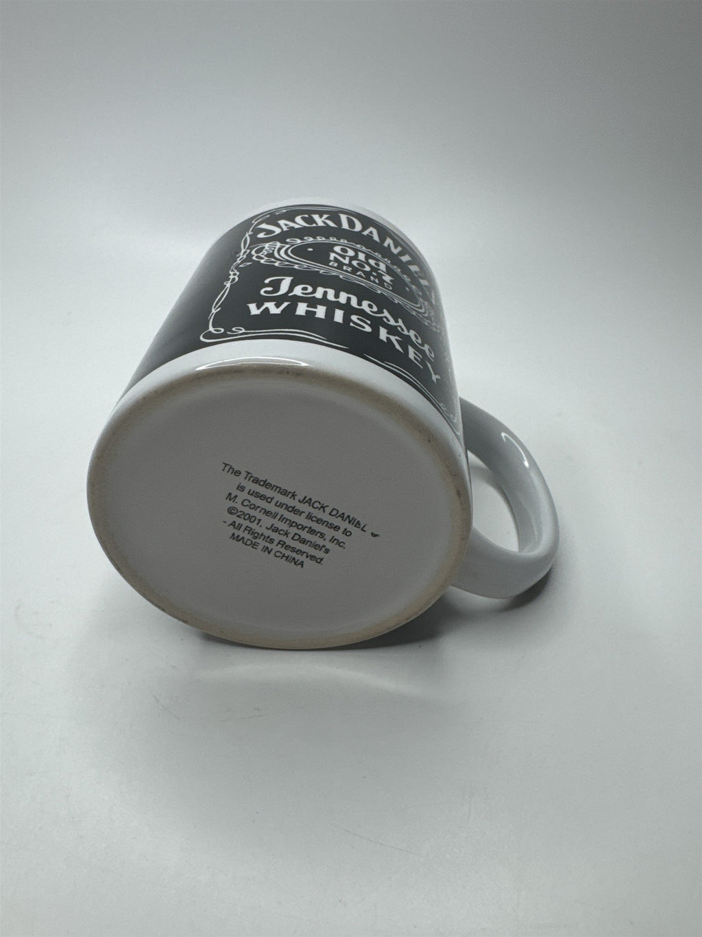 Jack Daniels Old No 7 Tennessee Whiskey Coffee Cup Collectible Mug 2001 Cornell