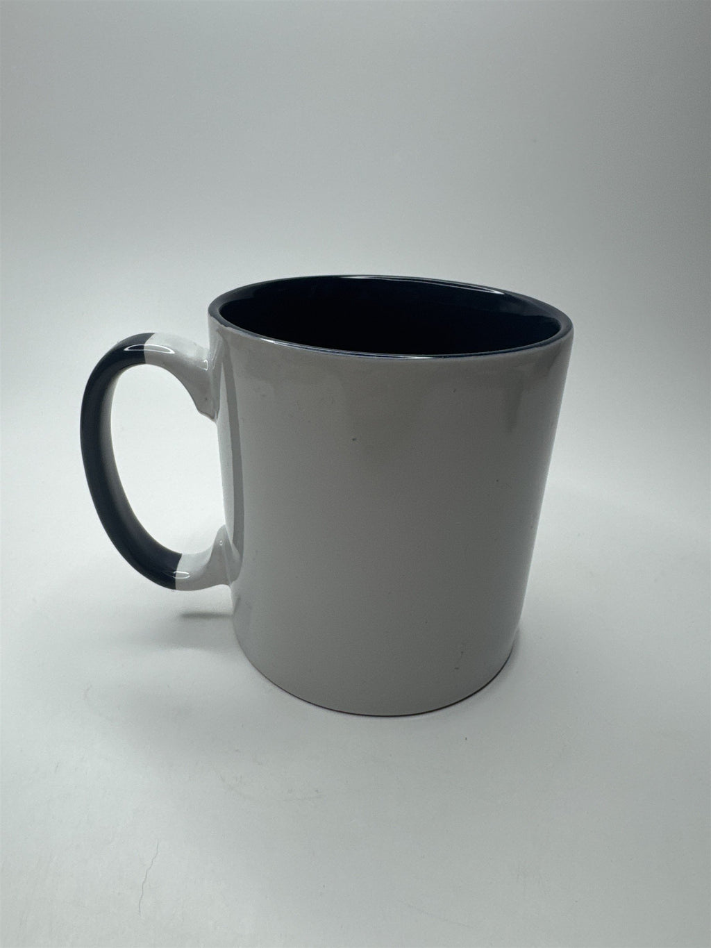 Ceramic Heavy Duty Embossed Blue and White Peace Fingers Stars & Stripes Mug