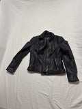 Womens Size Small Michael Kors Black Motorcycle Biker Jacket