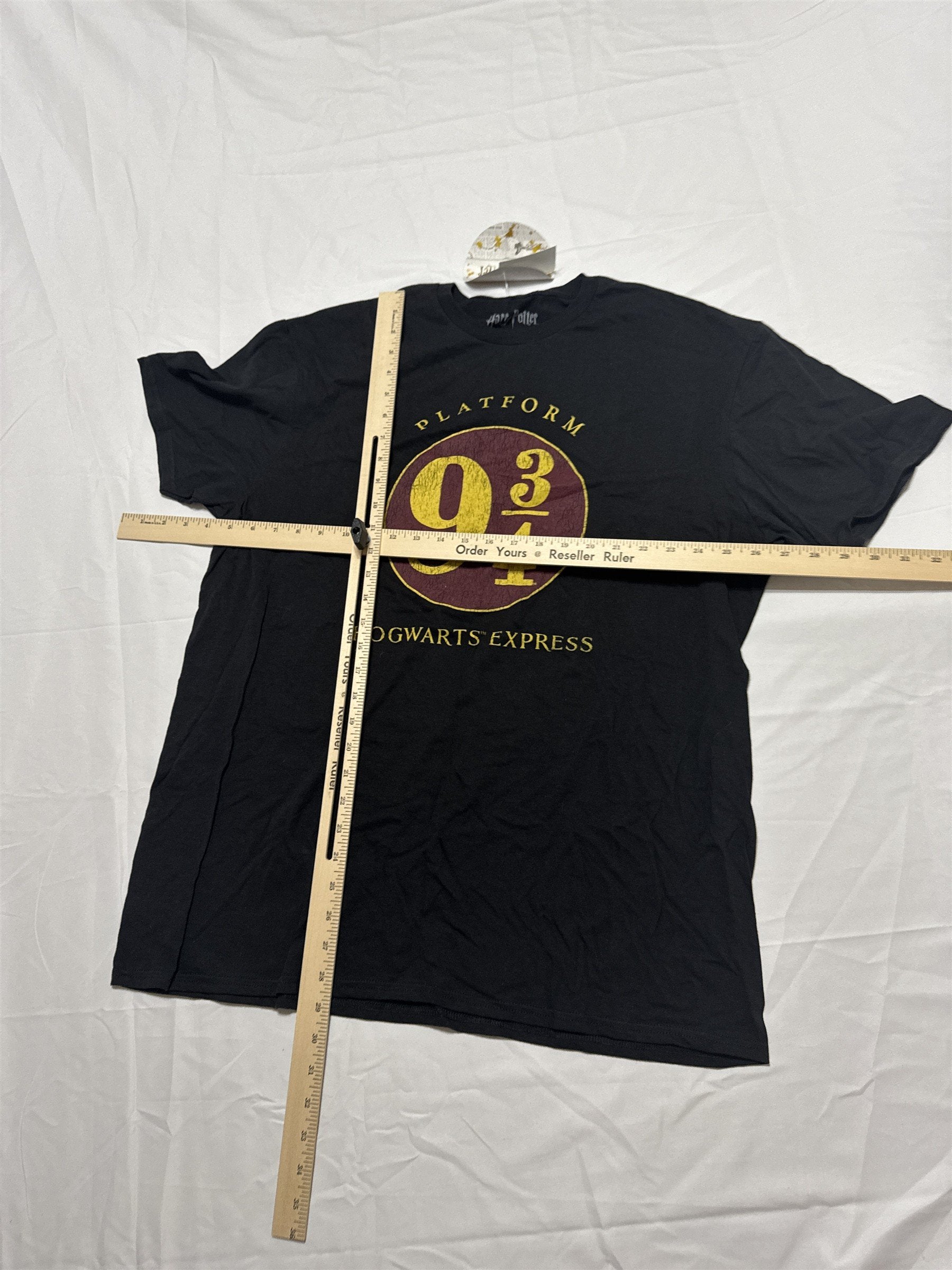 Mens Harry Potter Platform 9 3/4 Hogwarts Express t-Shirt Size XL
