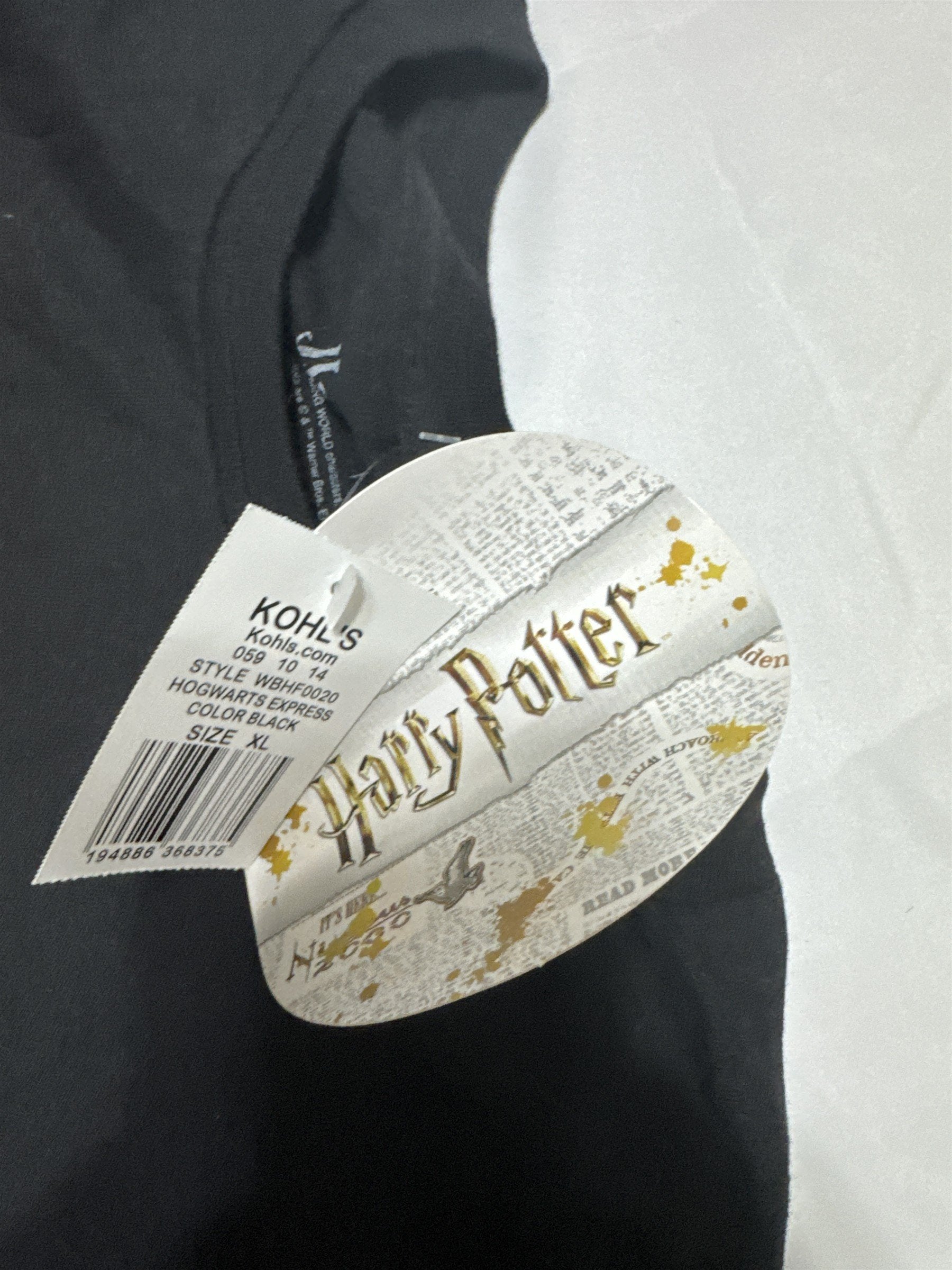 Mens Harry Potter Platform 9 3/4 Hogwarts Express t-Shirt Size XL