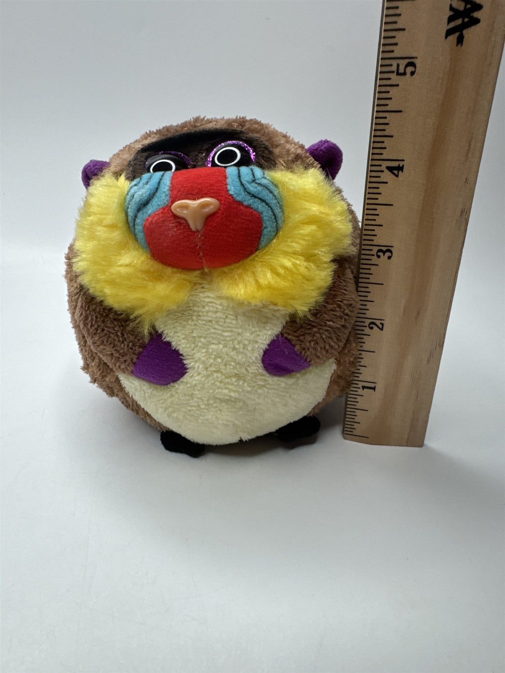 TY Beanie Ballz CHARLIE The Baboon Plush 5" Beanie Baby Toy