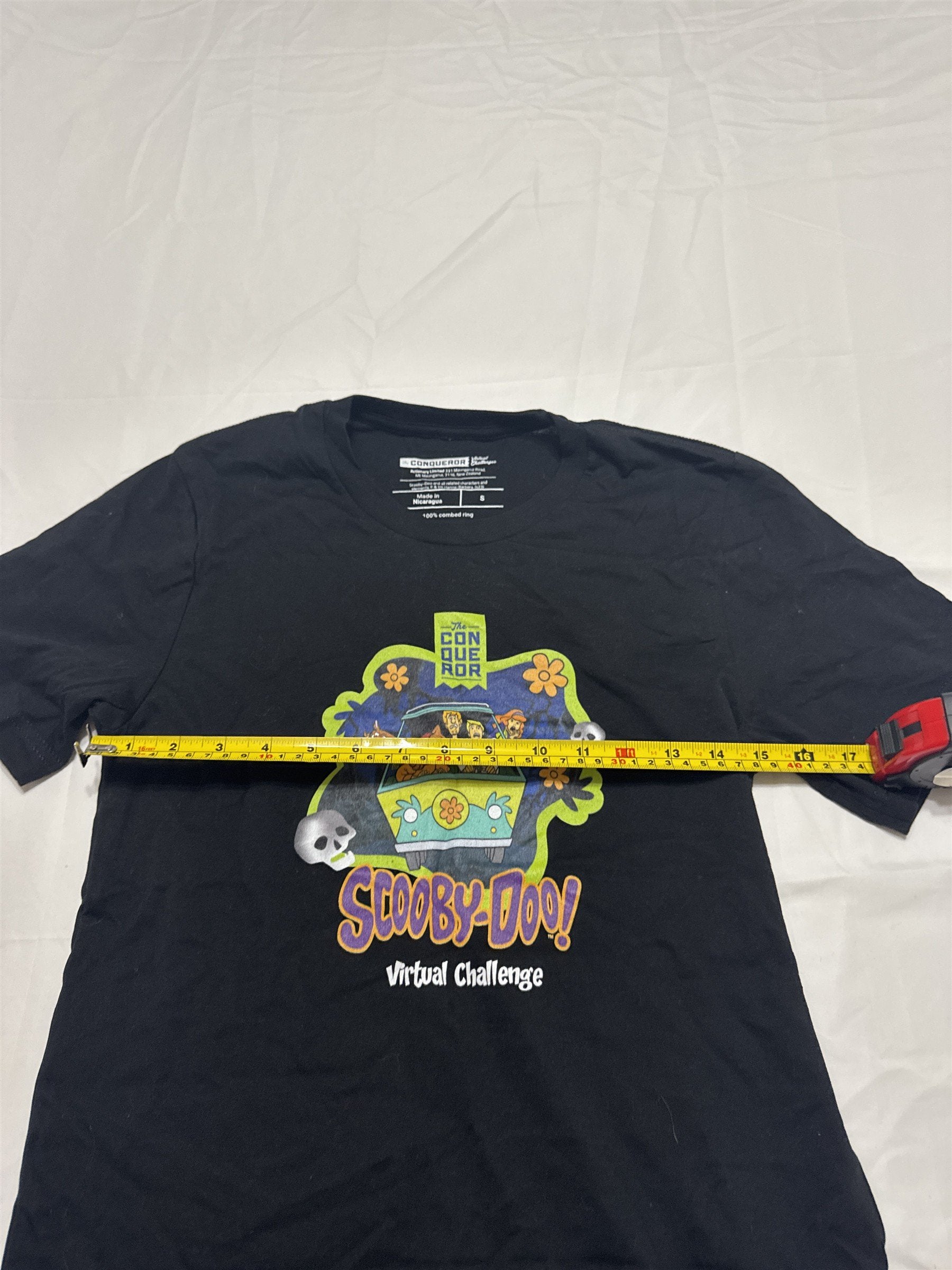 Mens Small The Conqueror Scooby-Doo! Virtual Challenge Reward T-Shirt