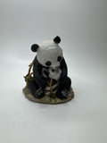 Vintage Masterpiece by Homco Home Interiors Porcelain Panda + Cub Figurine EUC