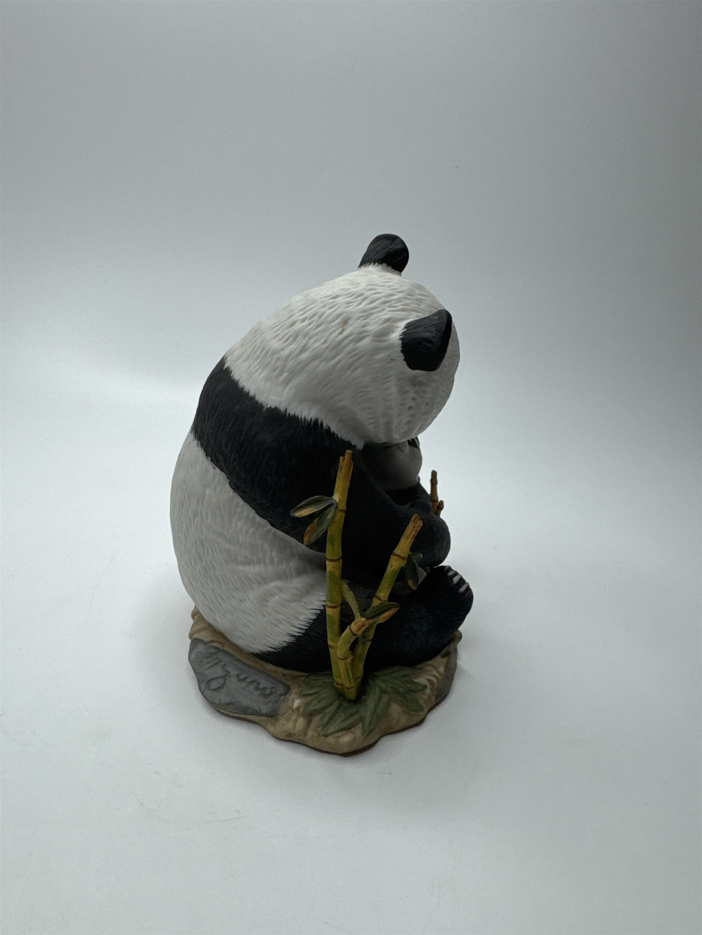 Vintage Masterpiece by Homco Home Interiors Porcelain Panda + Cub Figurine EUC
