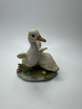 Vintage Masterpiece by Homco Home Interiors Porcelain Yellow Ducks on Pond Lily