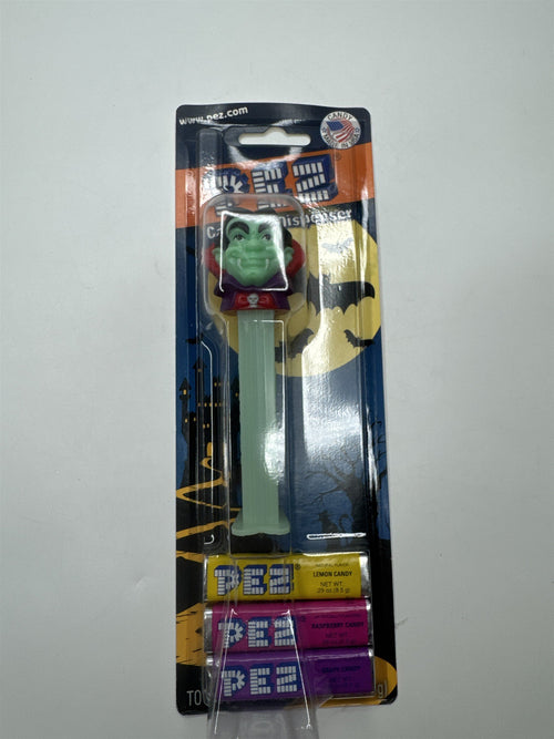 2010 Glow in the Dark VAMPIRE Halloween PEZ Candy Dispenser GLOWS