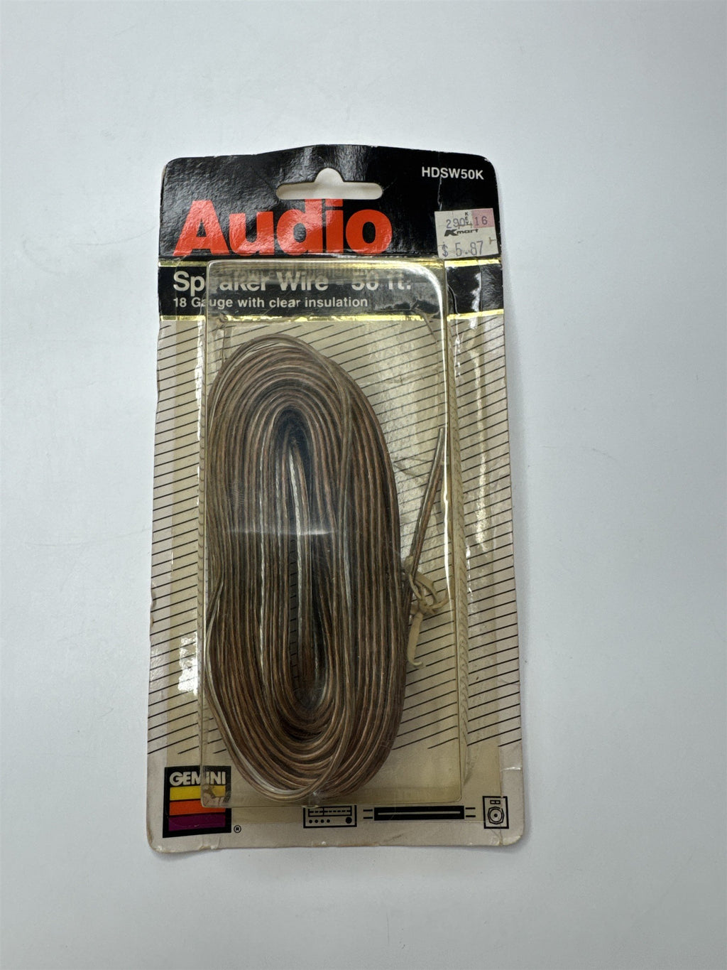 Gemini Audio 50ft Speaker Wire HDSW50K