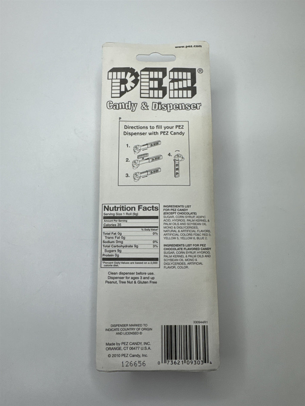 2010 Glow in the Dark JACK-O-LANTERN Halloween PEZ Candy Dispenser GLOWS