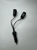 RadioShack Brand DC Y-Adapter for Cars Automobiles 10A 12VDC