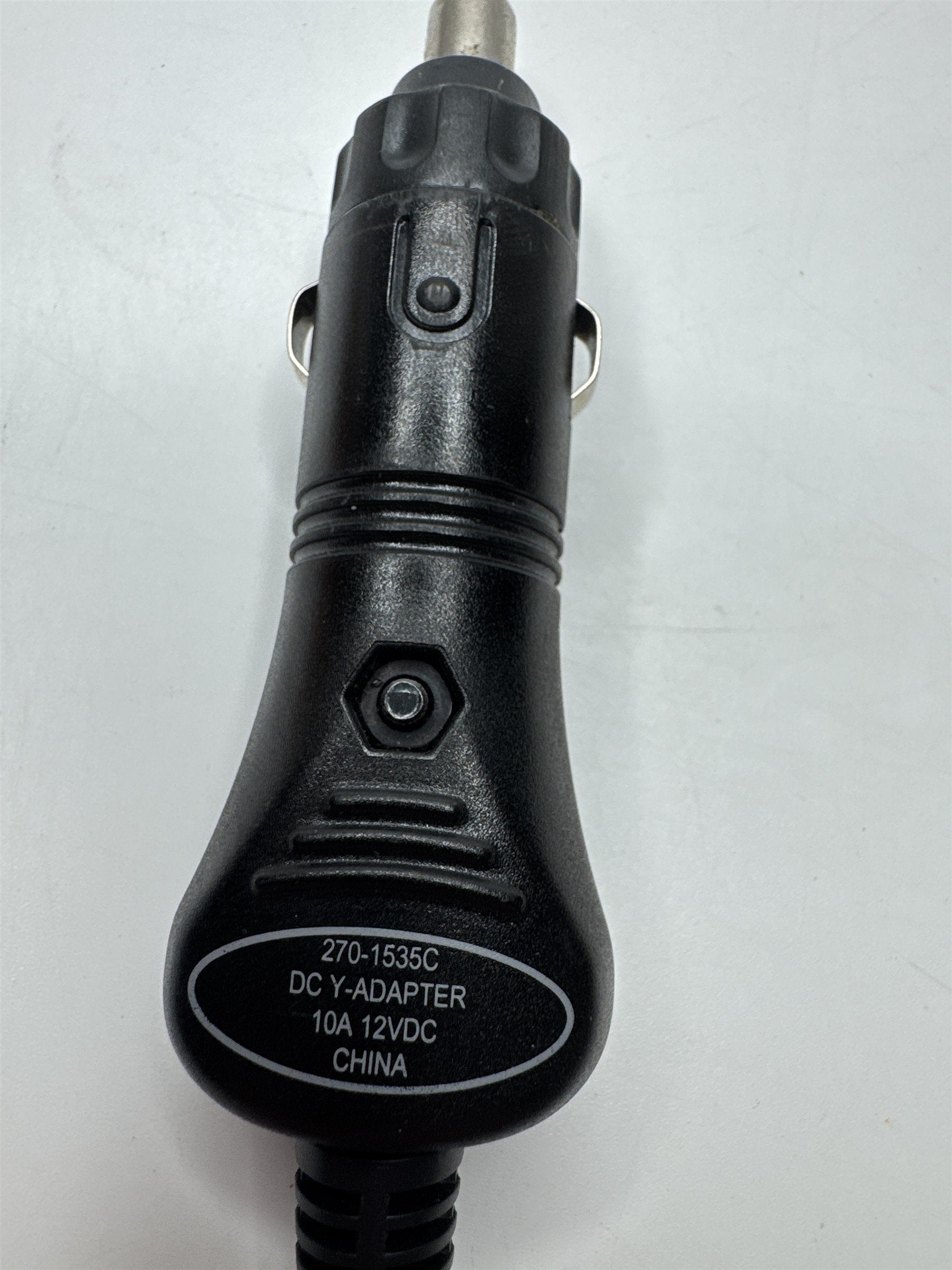 RadioShack Brand DC Y-Adapter for Cars Automobiles 10A 12VDC
