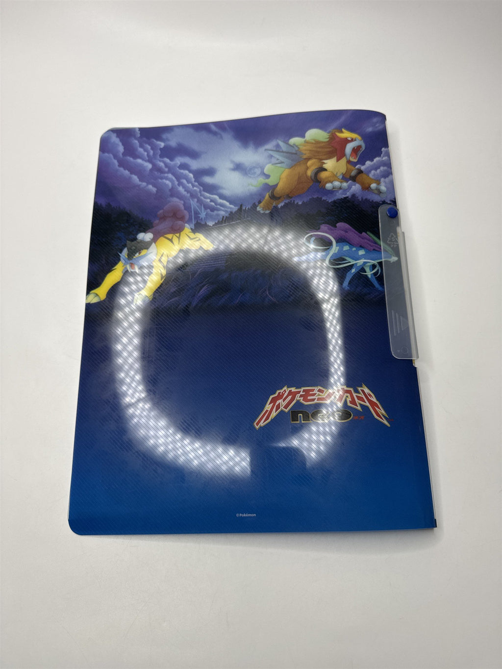 Vintage Pokemon Neo Card Binder Premium File Folder (NO CARDS!) See Pics