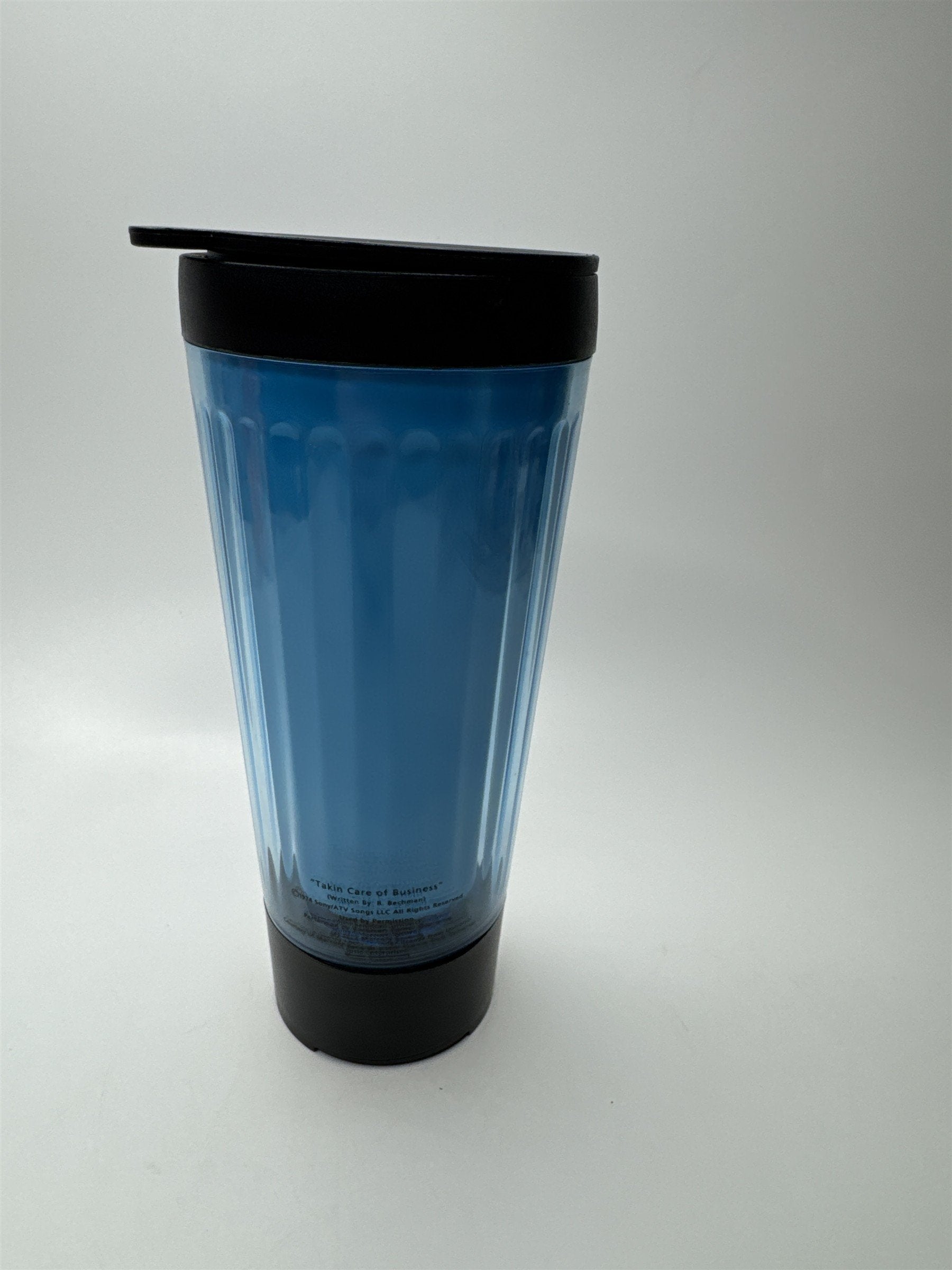 Hallmark "Takin' Care of Business" Travel Tumbler /w Sound Musical To Go Mug