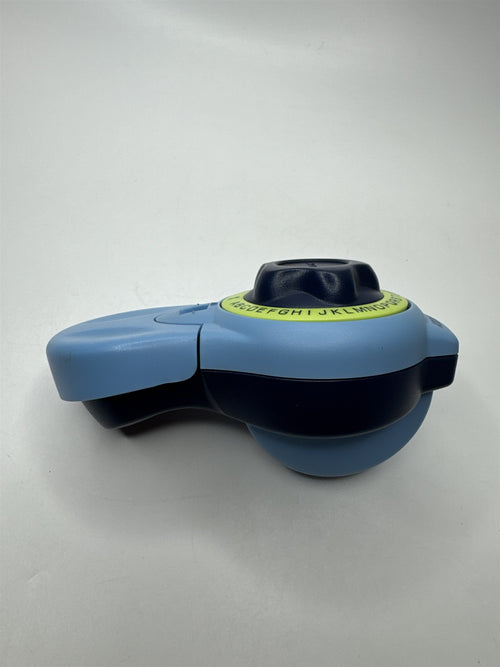 Dymo Label Buddy Manual Label Maker Embossing Organizer Tool Blue