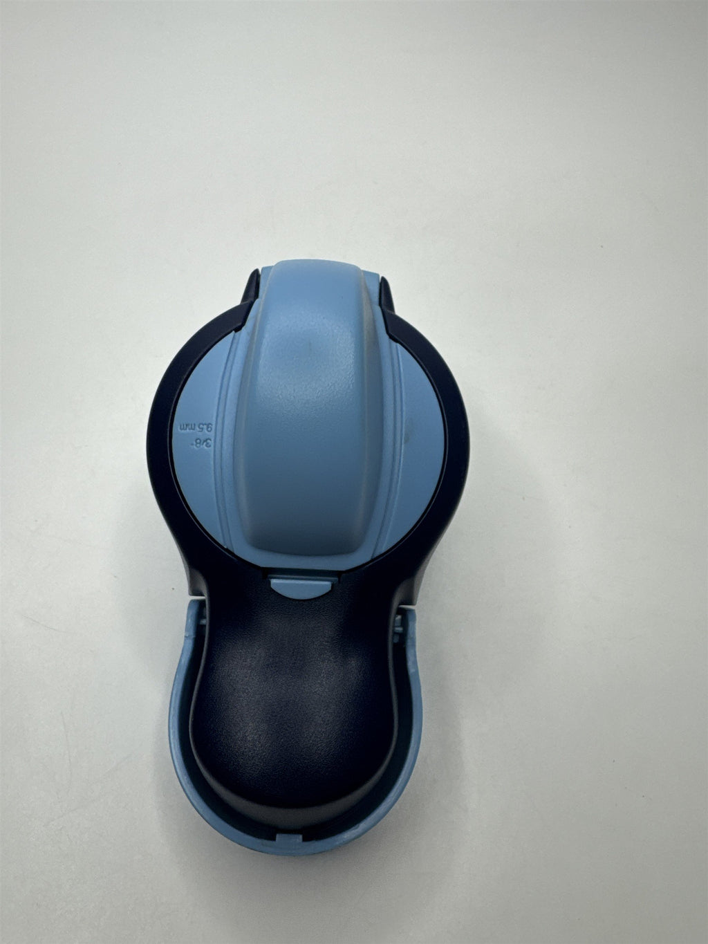 Dymo Label Buddy Manual Label Maker Embossing Organizer Tool Blue