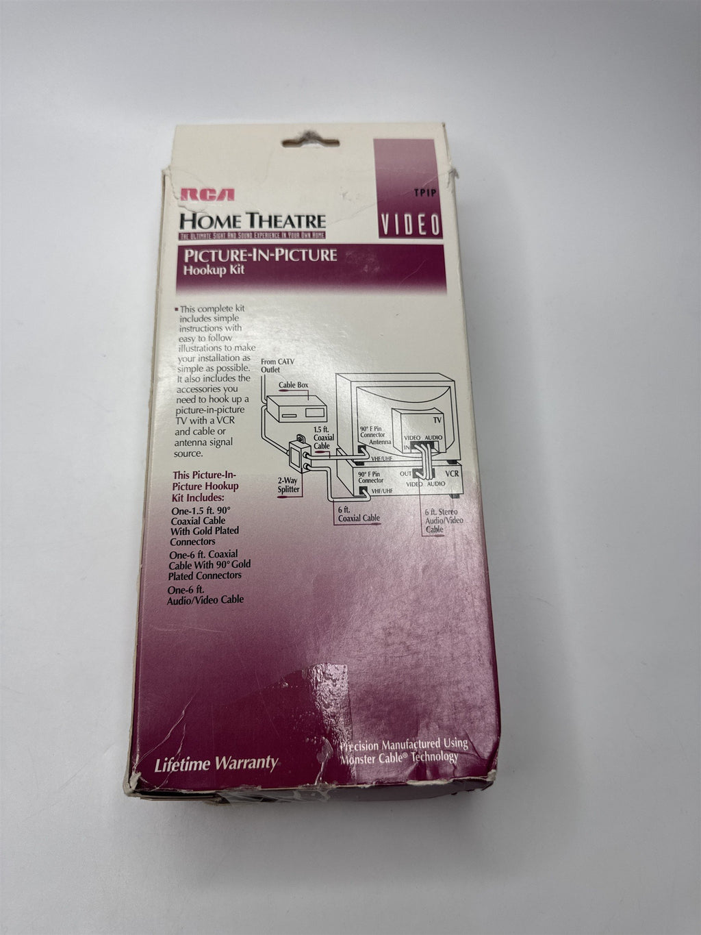 Vintage RCA Home Theatre Video TPIP Picture-in-Picture Hookup Kit