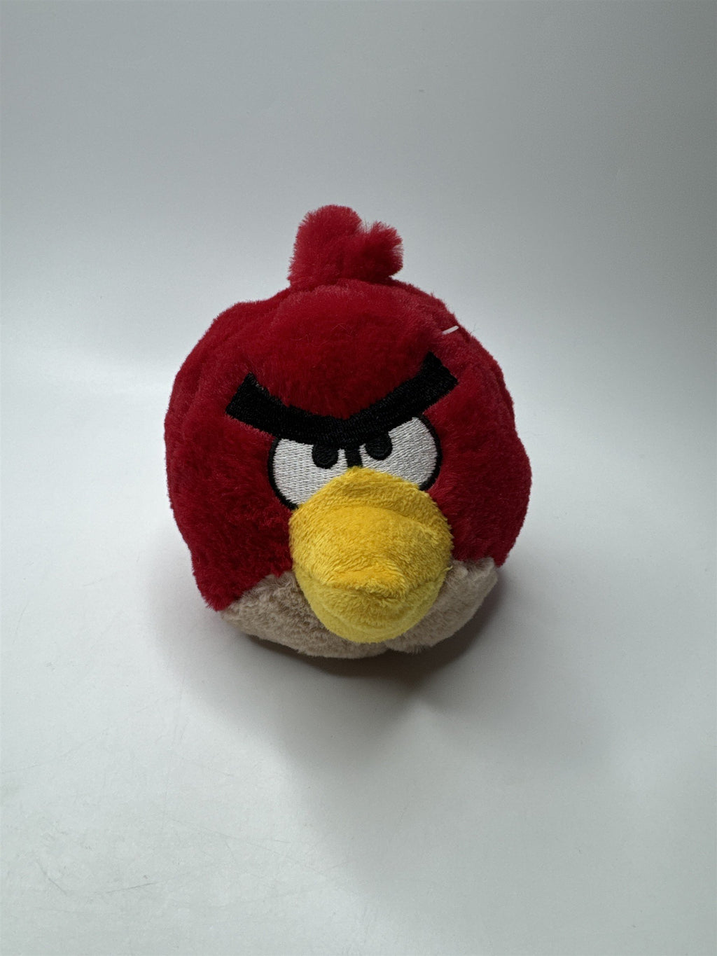 Vintage 5" Tall Red Angry Birds Plush Stuffed Animal Toy