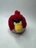 Vintage 5" Tall Red Angry Birds Plush Stuffed Animal Toy