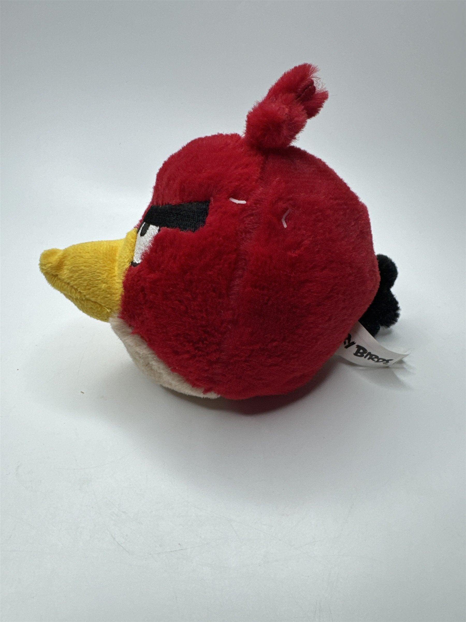 Vintage 5" Tall Red Angry Birds Plush Stuffed Animal Toy