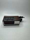 Vintage 1980s Spartus Digital Alarm Clock Model 1106 Battery Backup Feature