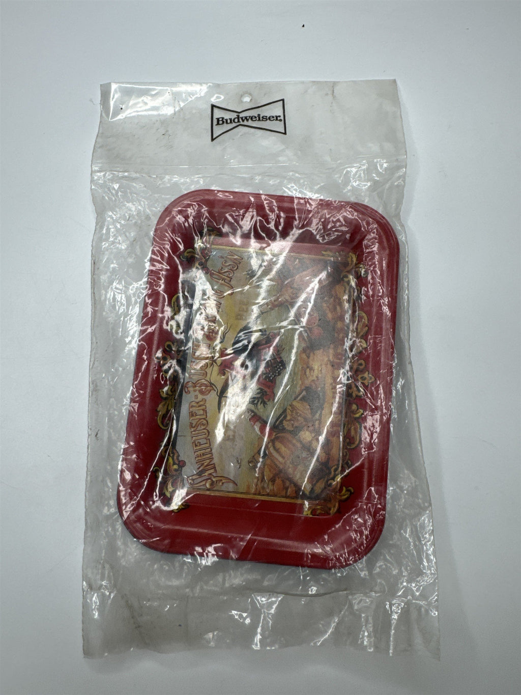 Vintage Budweiser Set of 3 Mini Bar Change Trays Nostalgic Designs