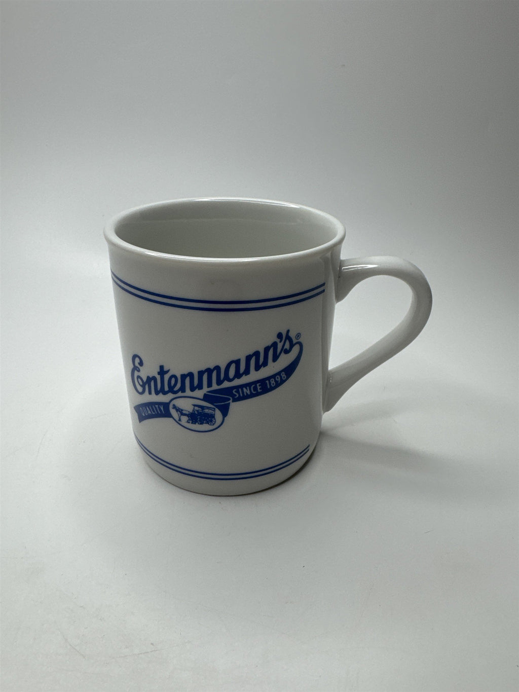 Vintage Entenmanns Coffee Mug Since 1898 Bakery Shop Vintage Design Ceramic Cup